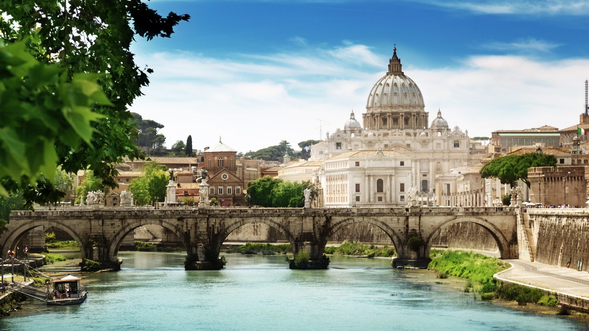 St Angelo Bridge Rome